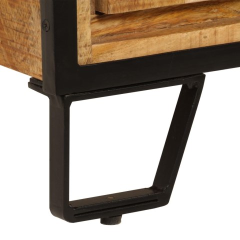 Szafka pod TV z szufladami, 120x30x40 cm, lite drewno mango Szafka pod TV z szufladami, 120x30x40 cm, lite drewno mango