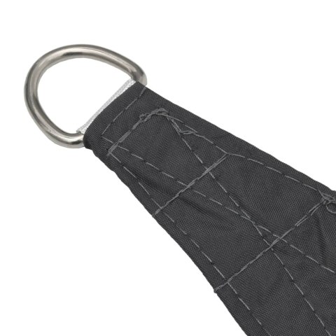 Prostokątny żagiel ogrodowy, tkanina Oxford, 3x4,5 m, antracyt