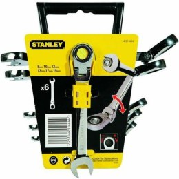 Combination spanner set Stanley 181a.25cpepb 8-19 mm 6 Części