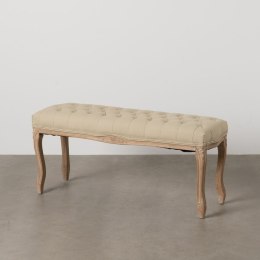 Taboret Beżowy Drewno kauczukowe 110 x 47 x 36 cm