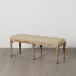 Taboret Beżowy Drewno kauczukowe 122 x 41 x 46 cm