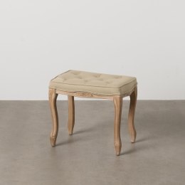 Taboret Beżowy Drewno kauczukowe 50 x 47 x 36 cm