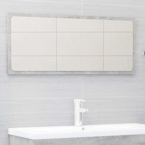 2-częściowy zestaw mebli łazienkowych, szarość betonu, płyta