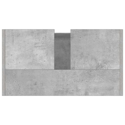 Szafka łazienkowa, betonowa szarość, 60x33x61 cm