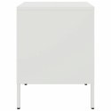 Szafka nocna, biała, 36x39x50,5 cm, stal