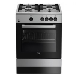 Kuchenka Gazowa BEKO 60 cm 64 L Stal nierdzewna (4 Palniki) (Refurbished D)