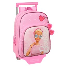 Torba szkolna z kółkami Barbie Girl Różowy 26 x 34 x 11 cm