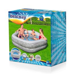 Bestway Basen Nadmuchiwany dla Rodziny 213x206x53 cm +6 Lat Ogród 54423