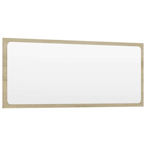 2-częściowy zestaw mebli łazienkowych, dąb sonoma, płyta