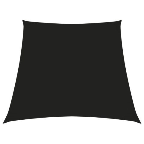 Trapezowy żagiel ogrodowy, tkanina Oxford, 4/5x4 m, czarny