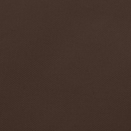 Trójkątny żagiel ogrodowy, tkanina Oxford, 4x5x5 m, brązowy