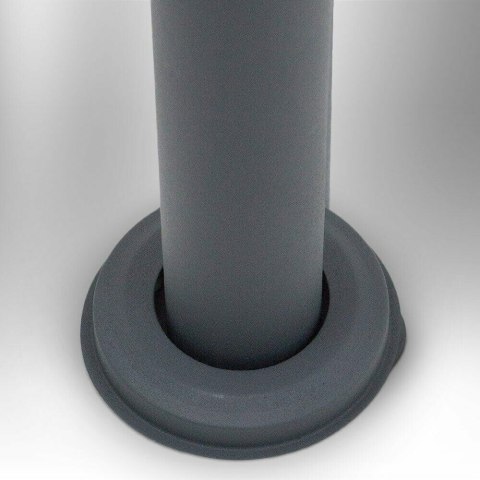 Skrzynka pocztowa na listy z gazetnikiem 2 szt zestaw na stojaku/słupku