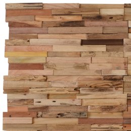 Ścienne panele okładzinowe, 10 szt., 1,03 m², tek z recyklingu