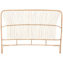Zagłówek do łóżka Home ESPRIT Brązowy Naturalny Jasnobrązowy Bambus 160 x 3 x 115 cm