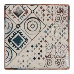 Talerz deserowy La Mediterránea Grecia Porcelana 18 x 18 x 2 cm (12 Sztuk)