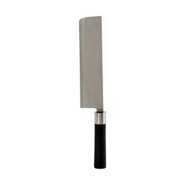 Tasak Kuchenny Kinvara KT11-5604S08 Czarny Srebrzysty Stal nierdzewna Plastikowy 5,6 x 2,5 x 33 cm (12 Sztuk)