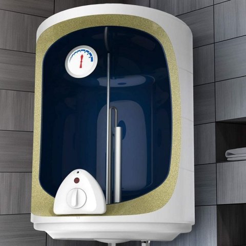 Elektryczny zbiornik ciepłej wody 50 l, biały