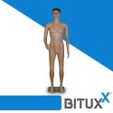 MANEKIN MĘSKI PEŁNOPOSTACIOWY WYSTAWOWY WYSOKI 190CM DO SKLEPU