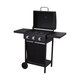 Grill gazowy Vaggan 139 x 56,5 x 106 cm Czarny