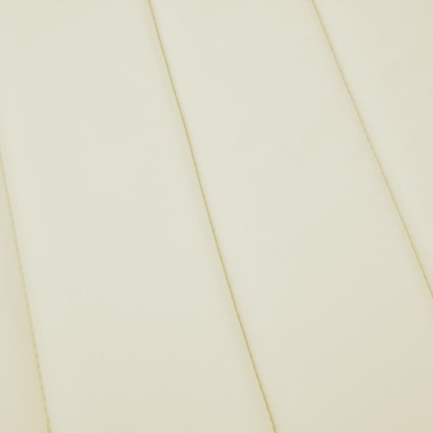 Poduszka na leżak, kremowa, 200x50x3 cm, tkanina Oxford