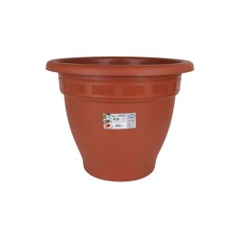 Doniczka Dem Squares Plastikowy Brązowy Ø 50 cm (6 Sztuk)