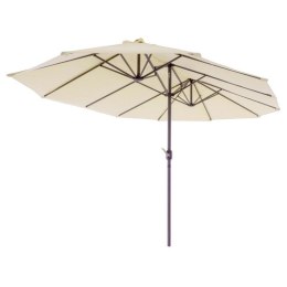 Duży parasol XXL 4,65 m - kremowy