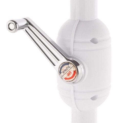 Parasol z prostokątnym uchwytem - antracyt 1,9x2,8m