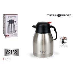 Dzbanek Termiczny ThermoSport Stal nierdzewna 1,5 L Przycisk (6 Sztuk)