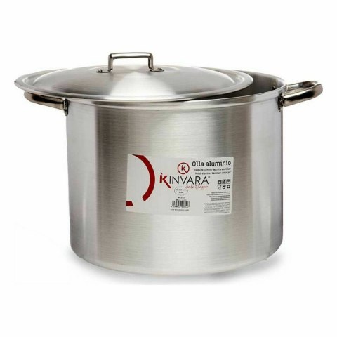 Garnek z Pokrywką Srebrzysty Aluminium 44 x 30 x 35 cm (2 Sztuk) Garnek z Pokrywką Srebrzysty Aluminium 44 x 30 x 35 cm (2 Sztuk)