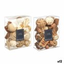 Decorative Potpourri Biały Brązowy 16 x 21 x 7 cm (12 Sztuk)