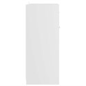 Szafka łazienkowa, biała, 60x33x80 cm, materiał drewnopochodny