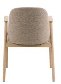 Krzesło Leo beżowe/ dąb Monza 60