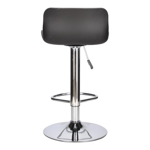 Stołek barowy Inge czarny/ chrom