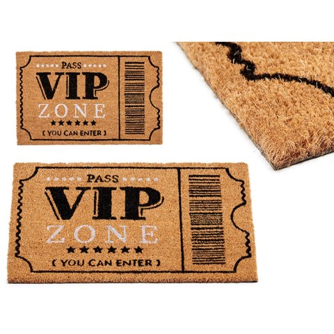 Wycieraczka Gift Decor VIP Nadruk PVC 100 % PVC Włókno Kokosowe 40 x 2 x 60 cm 60 x 2 x 40 cm (10 Sztuk)