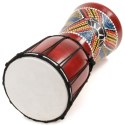 Dziecięcy bęben Djembe, żółw, ręcznie robiony, 30 cm.