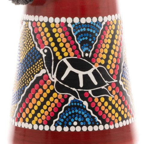 Dziecięcy bęben Djembe, żółw, ręcznie robiony, 30 cm.