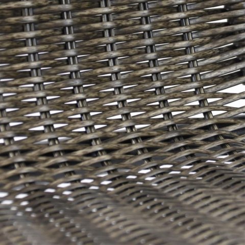 Krzesło ogrodowe bistro, sztaplowane, ciemnoszare