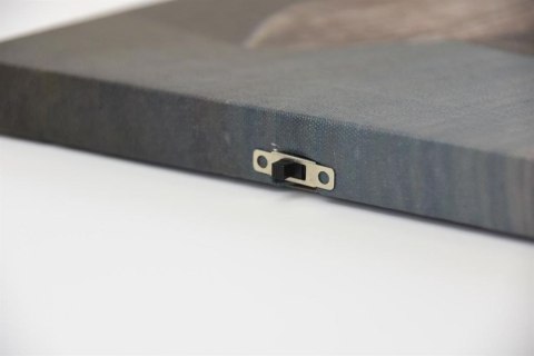 Obraz na ścianę "Molo z łódkami", LED z timerem, 30 x 40 cm