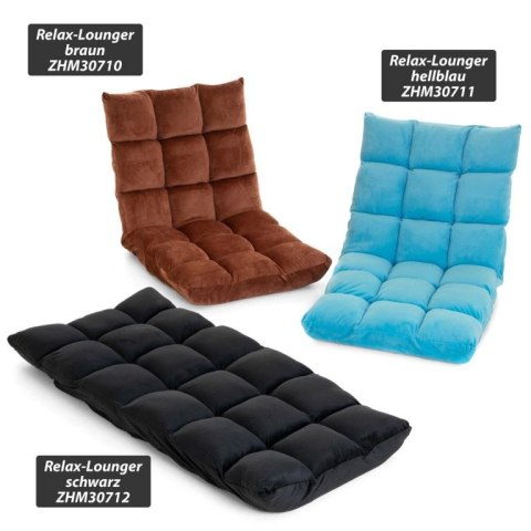 Składane krzesło podłogowe, 60 x 52 x 53 cm, brązowe