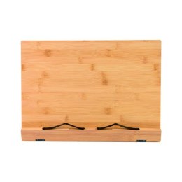 Stojak na książki, bambusowy, wymiary: 39 x 28 x 4,2 cm