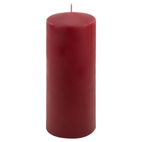 Zestaw świec filarowych, 25 cm, Ø 10 cm, bordowe, 4 szt.