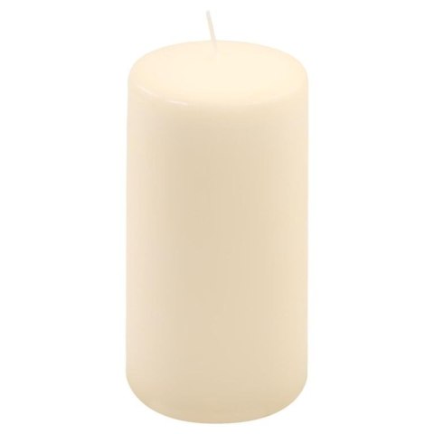 Zestaw świec stołowych, 15 cm, Ø 7,5 cm, kremowy, 6 sztuk