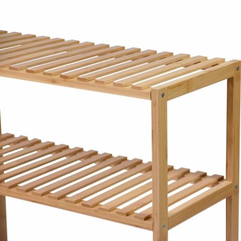 Regał bambusowy, 5 półek, 60 x 26 x 130 cm.