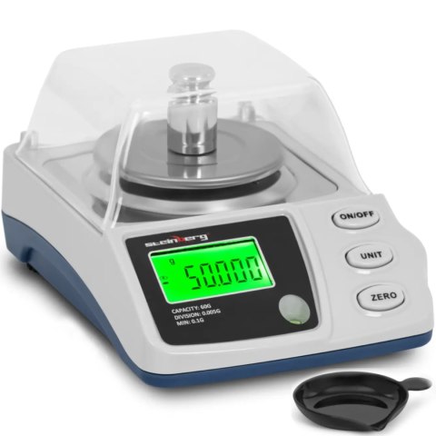 Waga laboratoryjna precyzyjna z osłoną 0.1-60 g / 0.005 g Waga laboratoryjna precyzyjna z osłoną 0.1-60 g / 0.005 g