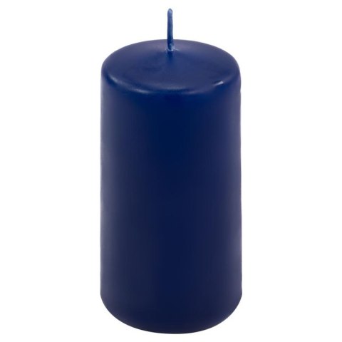Zestaw świec filarowych, 10 cm, Ø 5 cm, niebieskie, 8 szt.