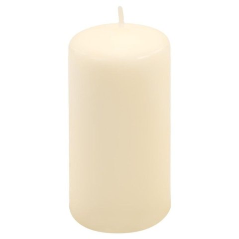 Zestaw świec filarowych, 11,5 cm, Ø 6 cm, kremowe, 12 szt.