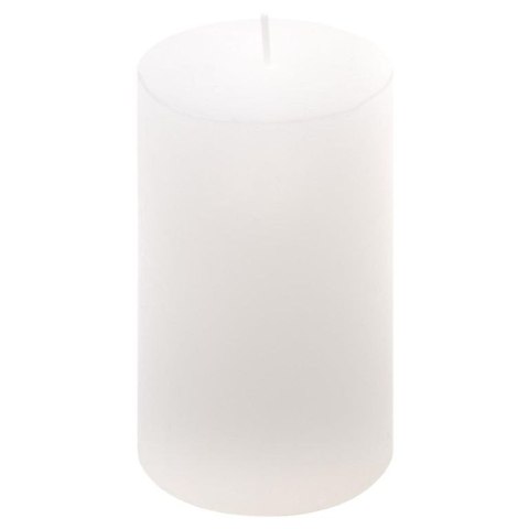 Zestaw świec rustykalnych, 11,5 cm, Ø 6,8 cm, biały, 12 szt.