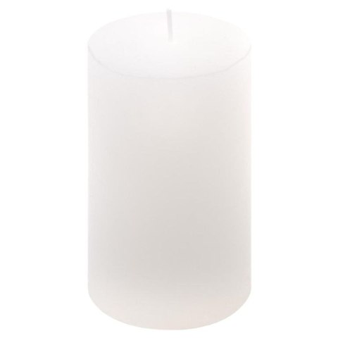 Zestaw świec rustykalnych, 11,5 cm, Ø 6,8 cm, biały, 6 szt.