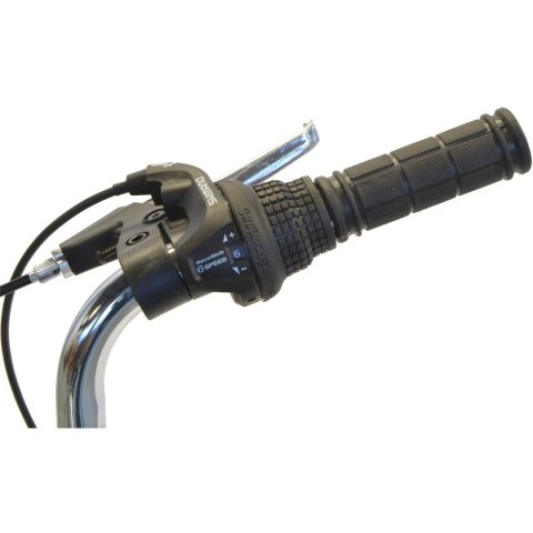 ROWER 3-KOŁOWY 24 CZARNY SHIMANO 6-biegowy