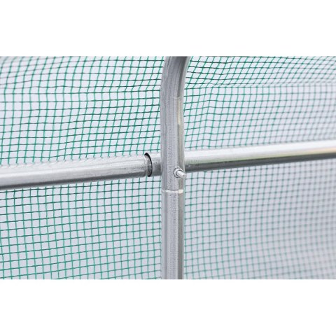 SZKLARNIA TUNEL OGRODOWY 300x600x200CM PE KONSTRUKCJA STAL ZIELONY